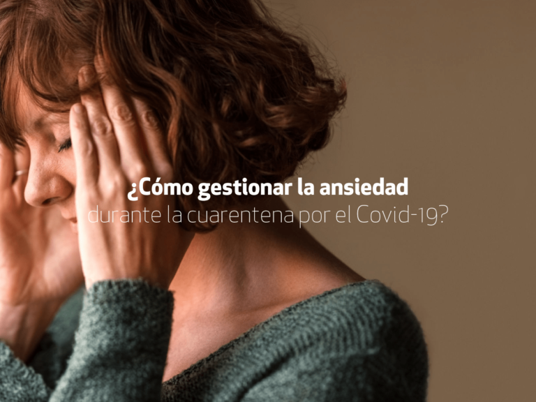 Ansiedad y coronavirus